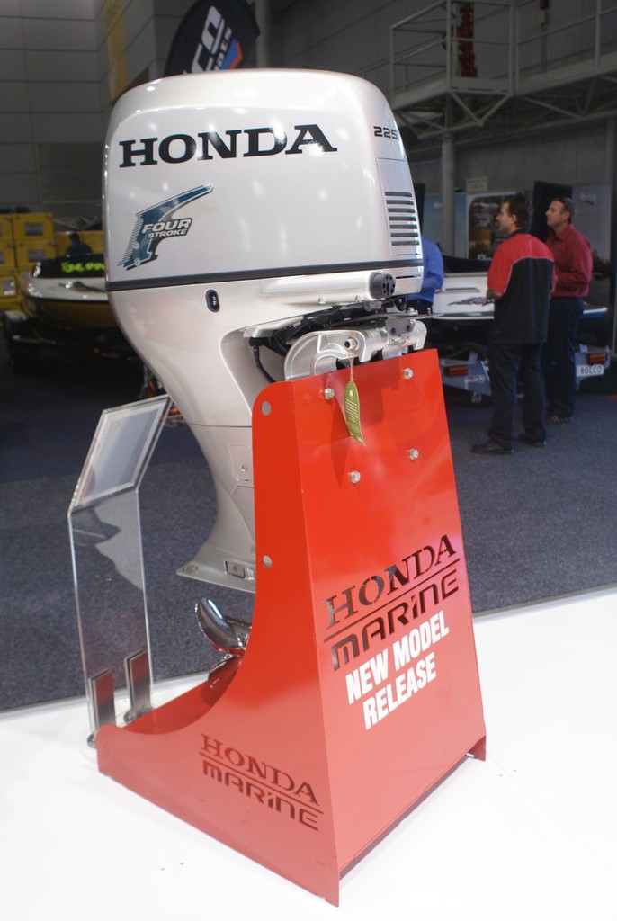 Honda Marine also unveiled its all-new 225hp four-stroke at the Brisbane exhibition. © Bob Wonders